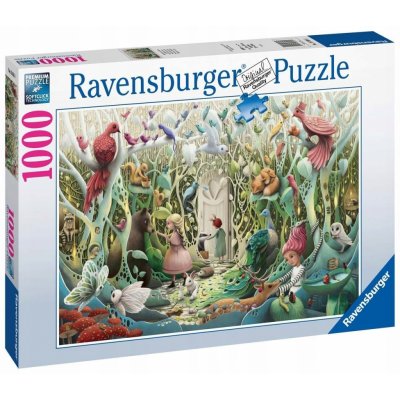 RAVENSBURGER Skrytá zahrada 1000 dílků – Zboží Mobilmania