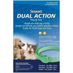 Sergeant´s Antiparzitní obojek Dual pro malé psy a kočky 34 cm – Hledejceny.cz