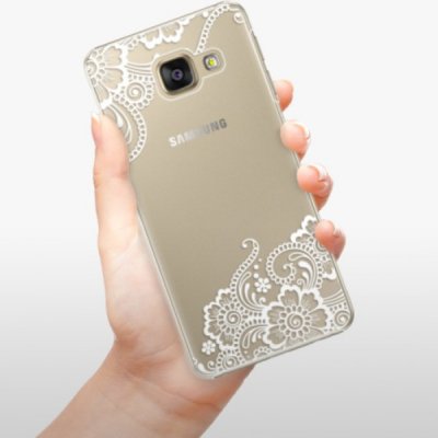 Pouzdro iSaprio White Lace 02 - Samsung Galaxy A3 2016