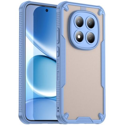 Frosted odolný kryt na Xiaomi Redmi Note 15 Pro 5G - modrý – Zboží Živě