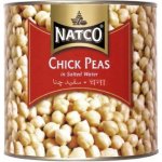 Natco Vařená Cizrna Chick Peas In Salted Water 2.5 kg – Hledejceny.cz