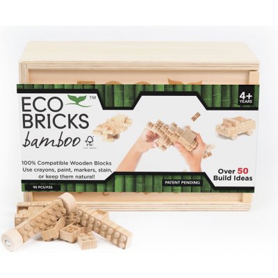 Once-kids Eco-bricks 90 kostek bambus