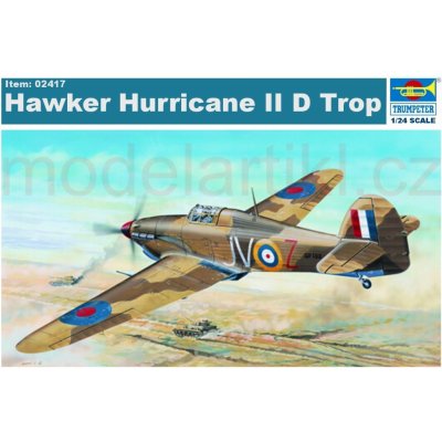Trumpeter Hawker Hurricane Mk.II D Trop 1:24