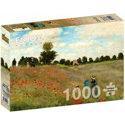 Enjoy Claude Monet: Makové pole 1000 dílků – Hledejceny.cz