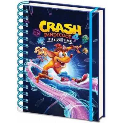 Bandicoot Kroužkový zápisník A5 Crash – Zboží Živě