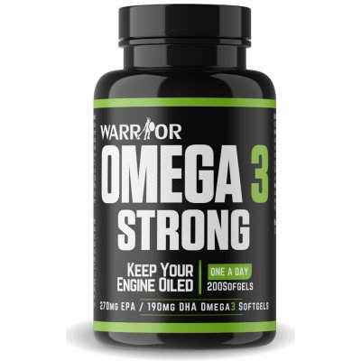 WARRIOR Omega 3 Strong 100 kapslí