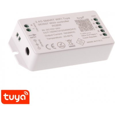 SMART WIFI Tuya ovladač WX4 RGBW - SMART WIFI Tuya ovladač WX4 RGBW – Zbozi.Blesk.cz