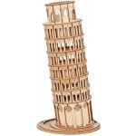 ROBOTIME Rolife 3D dřevěné puzzle Šikmá věž v Pise 137 ks – Zboží Mobilmania