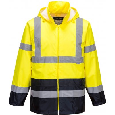 PortWest bunda Hi-Vis Classic Contrast H443 do deště reflexní Žluto-černá – Zboží Mobilmania