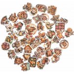 DP Craft Vinylové samolepky vánoční perníčky 50 ks – Zboží Dáma