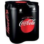 Coca Cola Zero 4 x 330 ml – Sleviste.cz