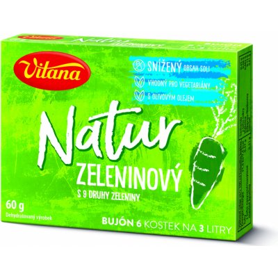 Vitana Natur bujón zeleninový 6ks 60 g – Zboží Dáma