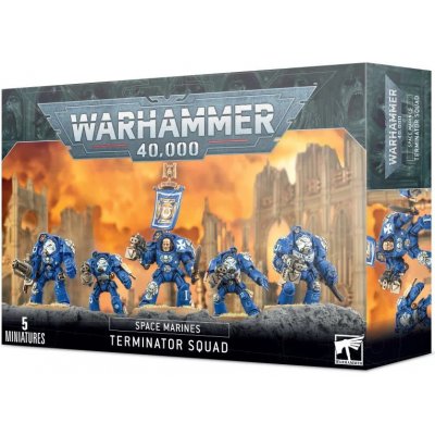 GW Warhammer 40,000 Space Marines Terminator Squad – Zboží Živě