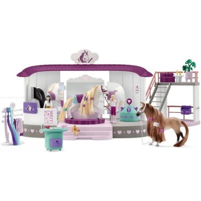 Schleich Koňský salón Salón krásy pro koně – Zboží Mobilmania