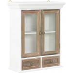 vidaXL Nástěnná skříňka bílá 49 x 22 x 59 cm kompozitní dřevo - 11461.280073 – Zboží Dáma