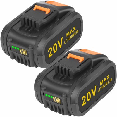 SWAREY Li-Ion 20V 6000mAh Worx WA3512, WA3551, WA3512.1, WA3551.1, WA3516, WA3523, WA3553, WA3511, WA3549.1 v balení po 2 ks - neoriginální – Zboží Dáma