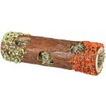 Trixie Dřevěný tunel se senem a květy ibišku mrkví a hráškem 6,5 x 20 cm 25 g – Sleviste.cz