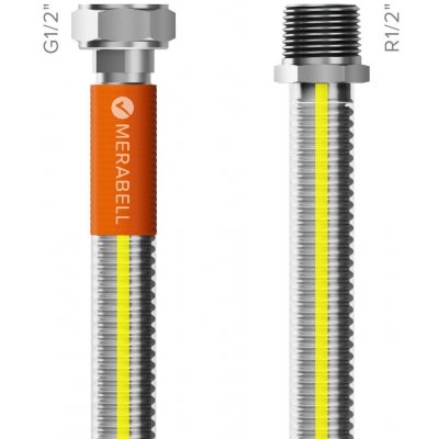 Merabell Gas Classic Připojovací hadice, R1/2" × G1/2", 150 cm M0048 – Zboží Mobilmania