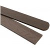 COVERNIT WPC plotovka Coverfence oak brown Rozměr: 71 x 11 x 300 mm, Typ: půlkulatá hlava