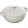 Sada nádobí Staub Special Cocotte hrnec 24 cm 3,6 l bílý lanýžový