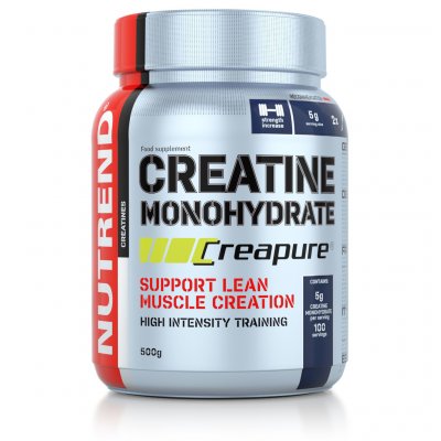 NUTREND Creatine Monohydrate Creapure 500 g – Zboží Mobilmania