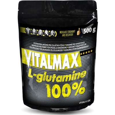 Vitalmax 100% L-GLUTAMINE 500 g – Zboží Mobilmania