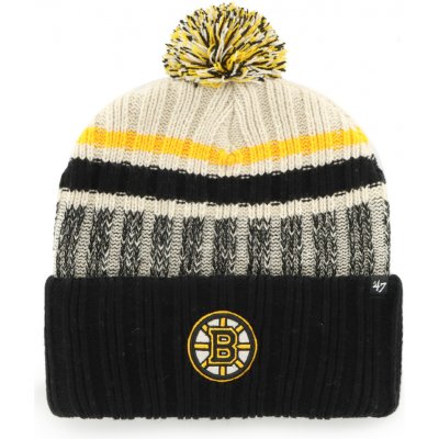 47 Brand Pánská Boston Bruins NHL Long Range ’47 CUFF KNIT Natural – Hledejceny.cz