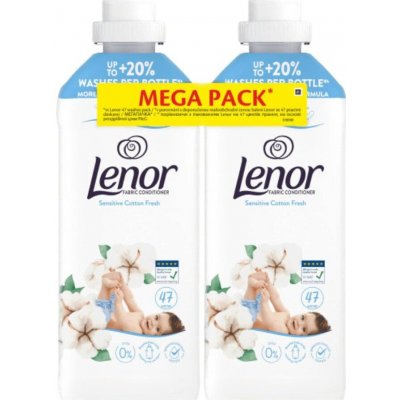 Lenor aviváž Sensitive Cotton 2 x 987 ml 94 PD – Sleviste.cz