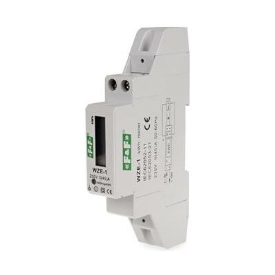Měřič spotřeby energie na 1FAZ lištu WZE-1 F&F – Hledejceny.cz