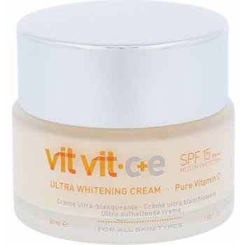 Diet Esthetic Vit Vit C+E Ultra bělící krém SPF 15 50 ml