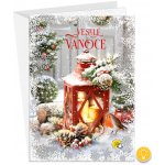 ARGUS Vánoční přání svítící 71-5002c – Sleviste.cz