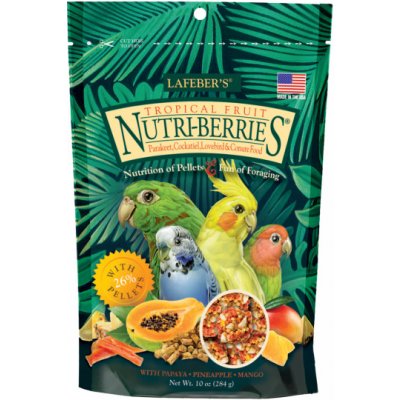 Lafeber´s Tropical Fruit Nutri-Berries Small Parrots 284 g – Hledejceny.cz