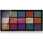 Makeup Revolution Re-Loaded Palette Passion For Colour - Paletka očních stínů 16,5 g - Passion For Colour