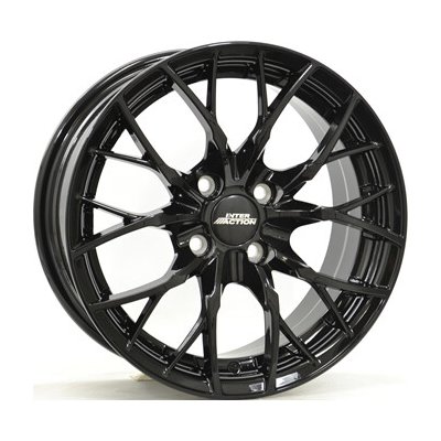 INTER ACTION FLASH 7x15 4x100 ET38 gloss black – Hledejceny.cz