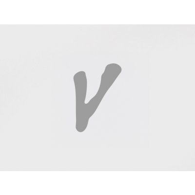 papelote Reflexní samolepka Monogram Varianta: V – Zboží Živě