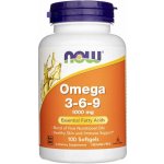 Now Foods Omega 3 6 9 1000 mg 100 kapslí – Hledejceny.cz