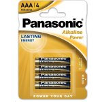 Panasonic Alkaline Power AAA 4ks LR03APB/4BP – Zboží Živě