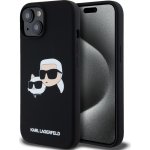 Karl Lagerfeld Ochranný kryt na iPhone 15 Pro MAX - Karl Lagerfeld, Double Heads MagSafe Black – Zboží Mobilmania