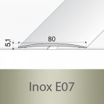 Profil Team Přechodový profil stříbro E01 1 m 80mm – Sleviste.cz