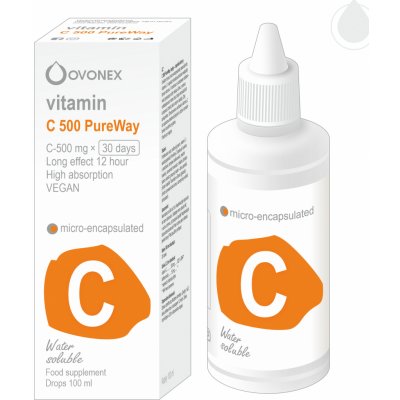 Ovonex Vitamin C 500 PureWay tekutý 100 ml – Hledejceny.cz