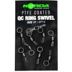 Korda Obratlík PTFE QC Ring Swivel vel.11 8ks – Zboží Mobilmania