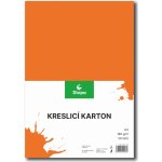 STEPA Karton kreslicí barevný A4 180g / 50l oranžový – Zboží Dáma STEPA Karton kreslicí barevný A4 180g / 50l oranžový – Zboží Dáma