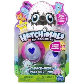 Spin Master Hatchimals sběratelská zvířátka ve vajíčku dvojbalení S1