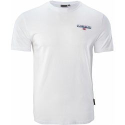 Napapijri pánské tričko S-ICE SS 2 BRIGHTWHITE 002 NP0A4GWI0021 Bílý