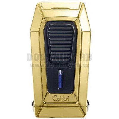 COLIBRI Cigarrenfeuerzeug Quantum gold/schwarz – Hledejceny.cz