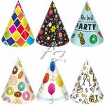 MFP klobouček karnevalový 16cm papírový mix č.5 6ks – Zboží Dáma