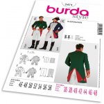 Střih Burda 2471 - Pánský kostým na Napoleona / generála / vojáka – Zboží Dáma Střih Burda 2471 - Pánský kostým na Napoleona / generála / vojáka – Zboží Dáma