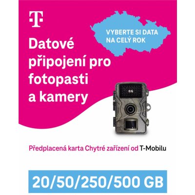 T-Mobile až 500 GB DATA NA ROK Twist SIM karta – Zboží Živě