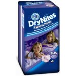 Huggies Dry nites absorpční kalhotky 8-15 let/girls/27-57 kg 9 ks – Hledejceny.cz