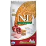 N&D Ancestral Grain Dog Adult Light Mini Chicken & Pomegranate 2,5 kg – Zboží Mobilmania